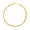 Thumbnail Image 1 of 3.5mm Bismark Chain Bracelet in Hollow 14K Gold - 7.25"