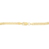 Thumbnail Image 3 of 3.5mm Bismark Chain Necklace in Hollow 14K Gold - 18"