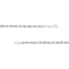 Thumbnail Image 2 of 3.85mm Glitter Rope Chain Necklace in Semi-Solid 10K White Gold - 24"