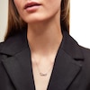 Thumbnail Image 2 of Vera Wang Love Collection Bow Necklace in Sterling Silver
