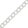 Thumbnail Image 1 of 0.45 CT. T.W. Diamond Oval Link Alternating Bracelet in 10K White Gold - 7.25”