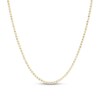 2.74mm Diamond-Cut Ice Chain Necklace in Solid 14K Two-Tone Gold - 18”