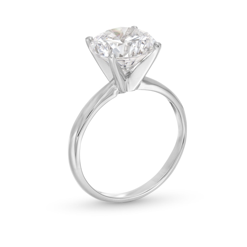 Main Image 3 of 4.00 CT. Certified Lab-Grown Diamond Solitaire Engagement Ring in 14K White Gold (F/VS2)