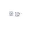 Thumbnail Image 1 of 2.00 CT. T.W. Certified Lab-Grown Diamond Solitaire Stud Earrings in 14K White Gold (F/SI2)