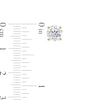 Thumbnail Image 3 of 2.00 CT. T.W. Certified Lab-Grown Diamond Solitaire Stud Earrings in 14K Gold (F/SI2)