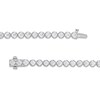 Thumbnail Image 3 of 5.00 CT. T.W. Certified Lab-Grown Diamond Tennis Bracelet in 10K White Gold (F/SI2) - 7.25"