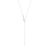 Thumbnail Image 3 of Vera Wang Love Collection 8.0-10.0mm Baroque Pink Freshwater Cultured Pearl Necklace in Sterling Silver