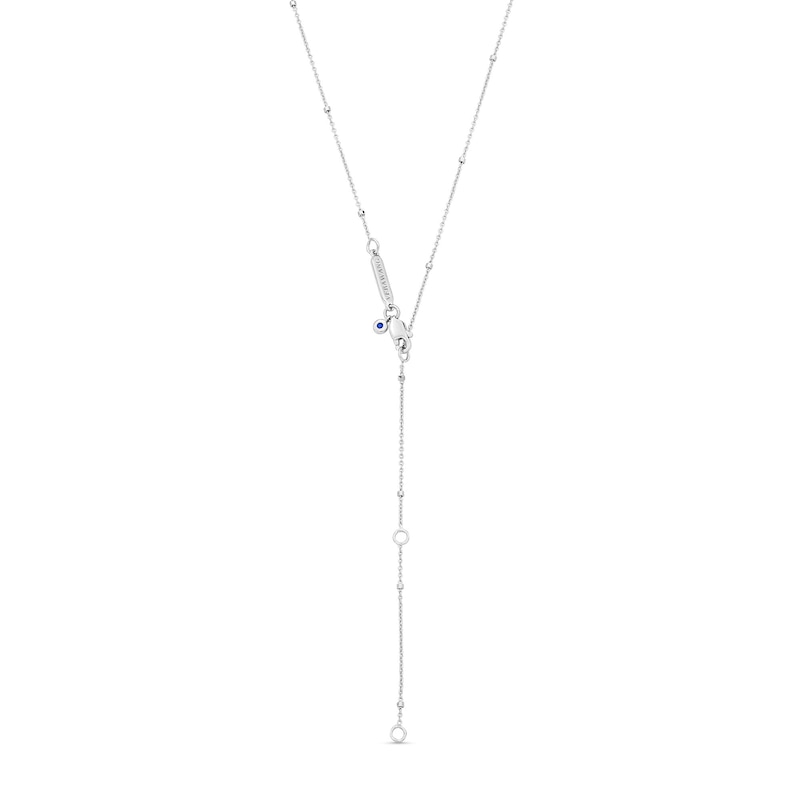 Main Image 3 of Vera Wang Love Collection 8.0-10.0mm Baroque Pink Freshwater Cultured Pearl Necklace in Sterling Silver
