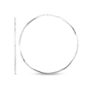 Thumbnail Image 1 of 60.0mm Endless Hoop Earrings in Sterling Silver