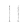 Thumbnail Image 2 of 35.7mm Bamboo Hoop Earrings in Sterling Silver