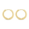 Thumbnail Image 3 of 14.5mm Huggie Hoop Earrings in 14K Gold