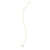 Puff Heart Trio Necklace in Hollow 14K Tri-Tone Gold - 20"