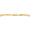 3.2mm Diamond-Cut Braided Herringbone Chain Necklace in 14K Gold - 18"