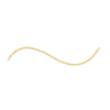 Thumbnail Image 2 of 3.2mm Diamond-Cut Braided Herringbone Chain Bracelet in 14K Gold