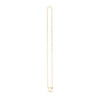 Thumbnail Image 3 of 3.95mm Paper Clip Chain with Heart Clasp Necklace in 14K Gold - 18"