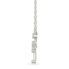Thumbnail Image 3 of 0.145 CT. T.W. Diamond Sagittarius Constellation Necklace in Sterling Silver