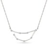 Thumbnail Image 1 of 0.115 CT. T.W. Diamond Capricorn Constellation Necklace in Sterling Silver