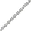 Thumbnail Image 1 of 1.95 CT. T.W. Diamond Bubble Multi-Row Bracelet in 10K White Gold - 7.25”