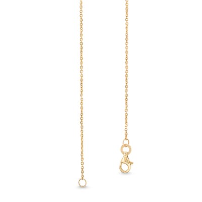 Reaura Oval Link Station Chain Necklace in Repurposed 14K Gold