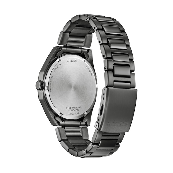 Men's Citizen Eco-Drive® Weekender Grey IP Watch with Grey Dial (Model: BM7637-81H)
