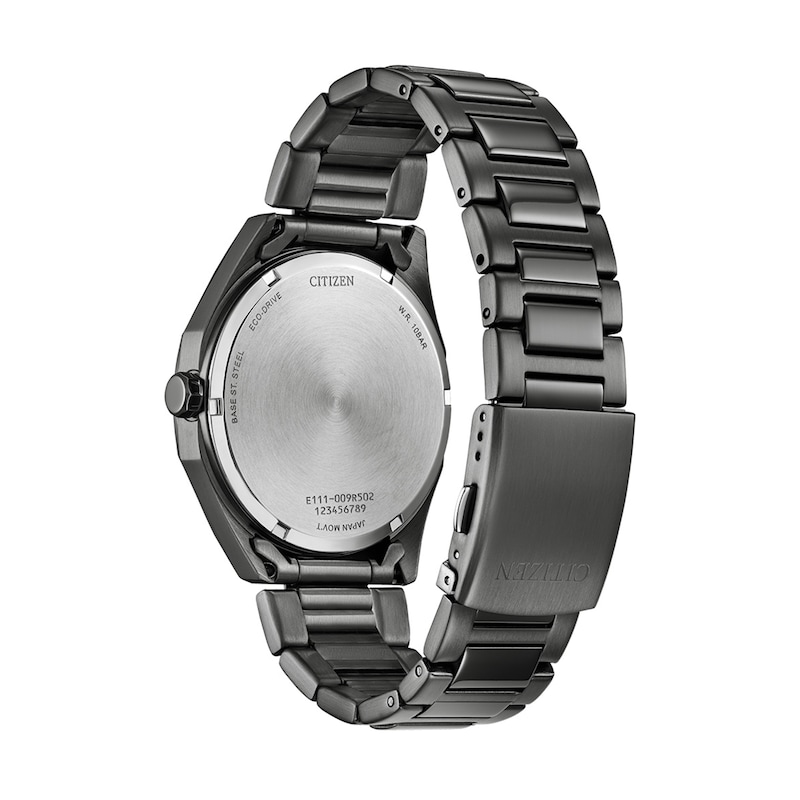 Main Image 2 of Men's Citizen Eco-Drive® Weekender Grey IP Watch with Grey Dial (Model: BM7637-81H)
