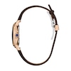Thumbnail Image 2 of Ladies’ Citizen Eco-Drive® Ceci Rose-Tone IP Strap Watch with Brown Dial (Model: EM1163-09X)