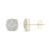 Thumbnail Image 1 of 0.20 CT. T.W. Diamond Cushion-Shaped Stud Earrings in 10K Gold