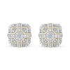 Thumbnail Image 2 of 0.20 CT. T.W. Diamond Cushion-Shaped Stud Earrings in 10K Gold