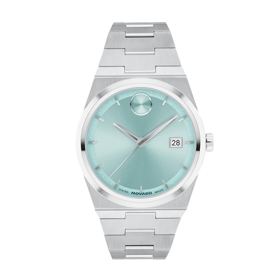 Ladies’ Movado Bold® Quest Watch with Light Blue Dial (Model: 3601186)
