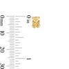 Thumbnail Image 2 of Child’s Teddy Bear Stud Earrings in 14K Gold