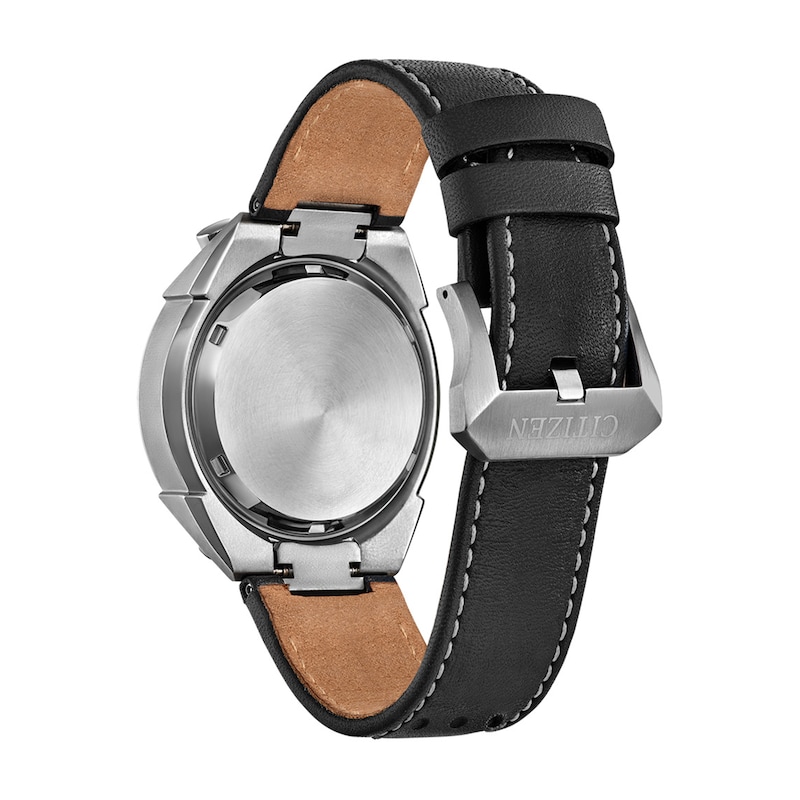 Men's Citizen Eco-Drive® Promaster Land Tsuno Chrono Super Titanium™ Strap Watch with Blue Dial (Model: AV0088-01L)