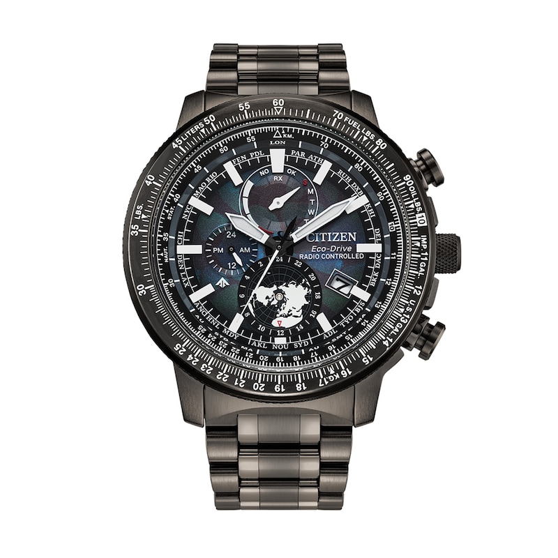 Men's Citizen Promaster Watch in Grey Ion-Plated Stainless Steel (Model BY3005-56E)