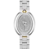 Thumbnail Image 4 of Ladies' Bulova Rubaiyat Two-Tone IP Watch with Oval White Dial (Model: 98L320)