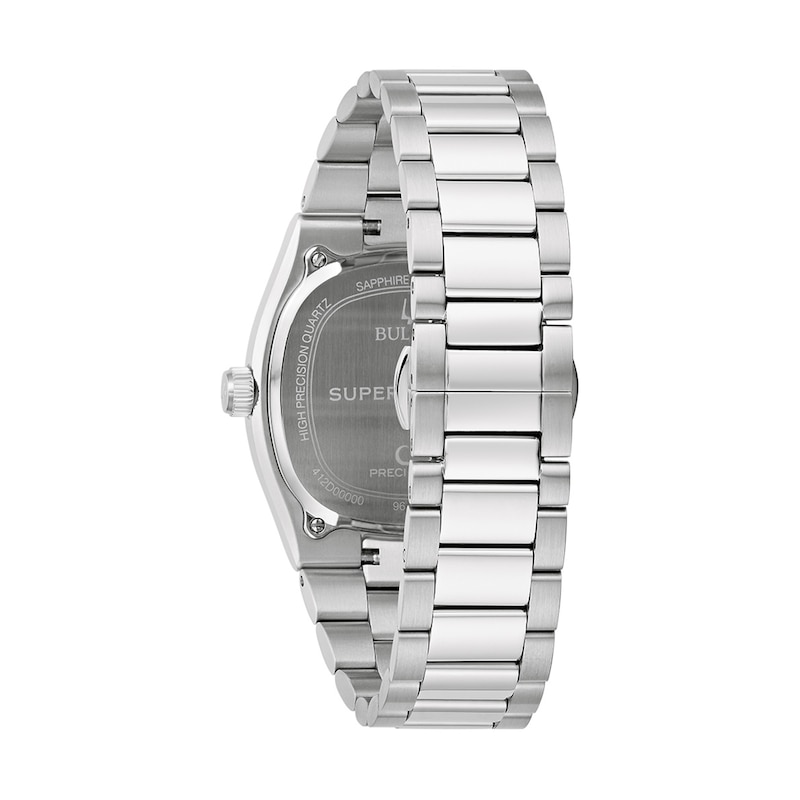 Men's Bulova Super Seville Watch with Square Green Dial (Model: 96B439)