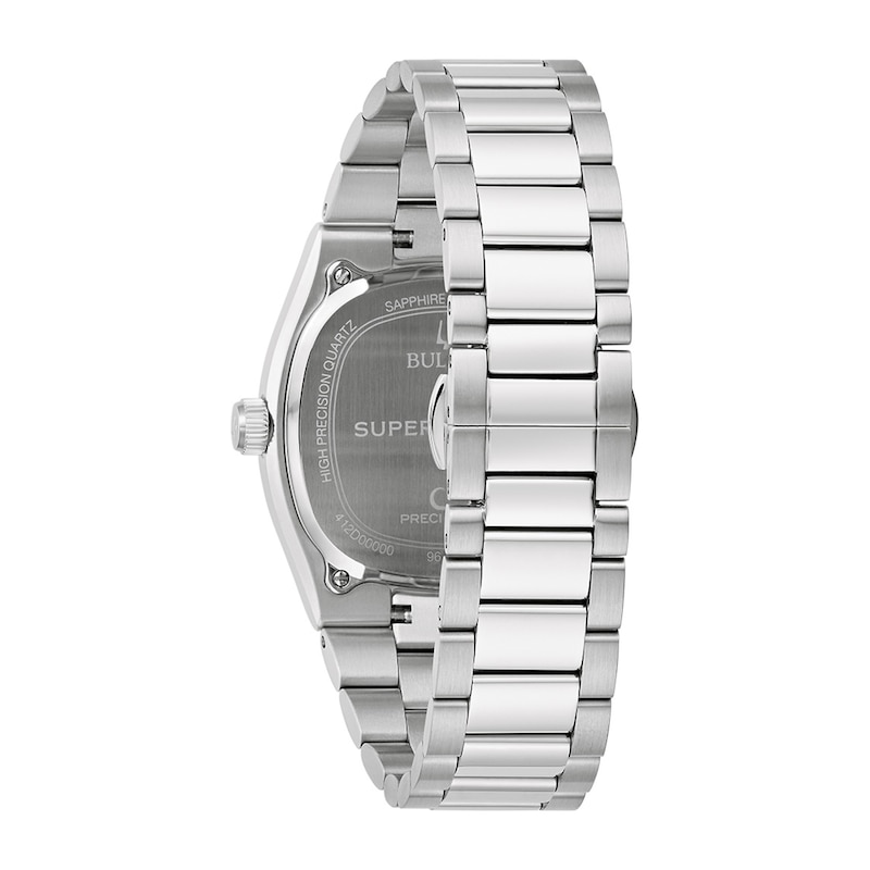 Men's Bulova Super Seville Watch with Square Blue Dial (Model: 96B440)