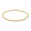 Thumbnail Image 1 of 2.85mm Miami Cuban Curb Chain Bracelet in Hollow 10K Gold - 7.25"