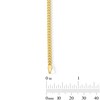 Thumbnail Image 3 of 2.85mm Miami Cuban Curb Chain Bracelet in Hollow 10K Gold - 7.25"