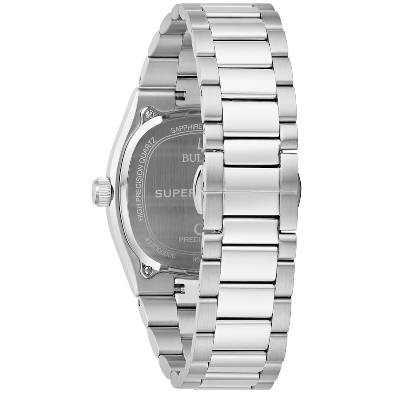 Main Image 3 of Men's Bulova Super Seville Watch with Square Green Dial (Model: 96B439)