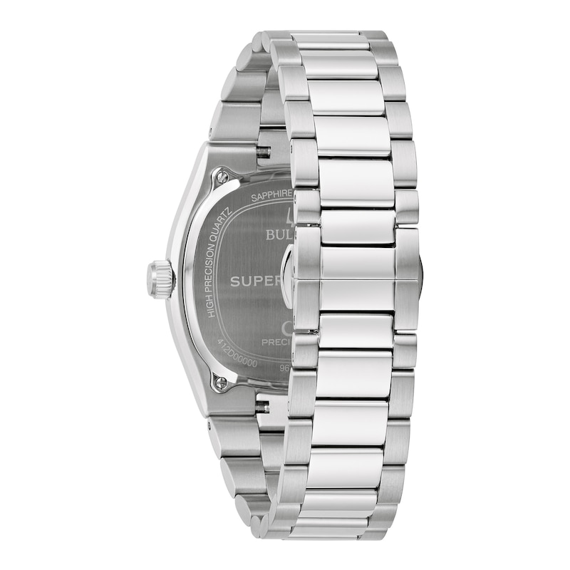 Main Image 3 of Men's Bulova Super Seville Watch with Square Blue Dial (Model: 96B440)
