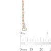 Thumbnail Image 2 of Child’s Diamond-Cut Valentino Chain Bracelet in Hollow 14K Tri-Tone Gold - 6”