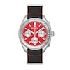 Thumbnail Image 5 of Men's Bulova Lunar Pilot Chronograph Watch with Red Dial and Interchangeable Black Leather Strap (Model: 96K115)