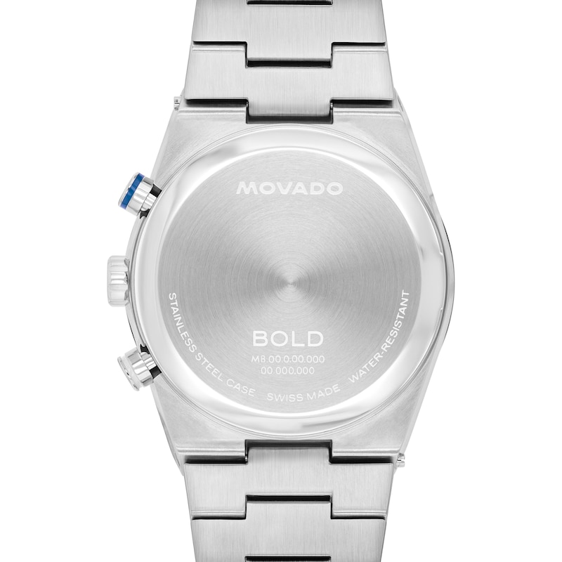 Men's Movado Bold® Quest Chronograph Watch with Blue Dial (Model: 3601199)