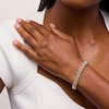 Thumbnail Image 2 of 7.6mm Panther Link Bracelet in Hollow 18K Gold - 7.25"