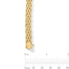 Thumbnail Image 3 of 7.6mm Panther Link Bracelet in Hollow 18K Gold - 7.25"
