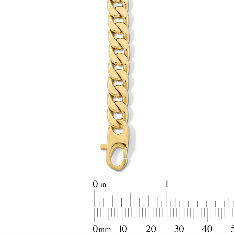 Main Image 3 of ID Plate Bracelet in Hollow 18K Gold - 8.5"