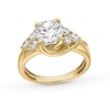 Thumbnail Image 1 of 2.50 CT. T.W. Certified Lab-Grown Diamond Tri-Sides Bypass Engagement Ring in 14K Gold (F/VS2)