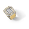 Thumbnail Image 3 of 2.00 CT. T.W. Octagonal Certified Lab-Grown Multi-Diamond Frame Ring in 10K Gold (F/SI2)