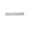 Thumbnail Image 4 of Diamond Accent Leaf Stackable Anniversary Band in 10K White Gold