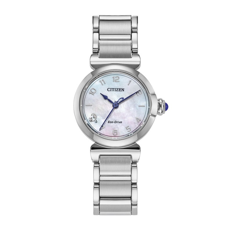 Main Image 1 of Ladies’ Citizen Eco-Drive® L Mae Dress Classic Watch with Mother-of-Pearl Dial (Model: EM1130-83D)