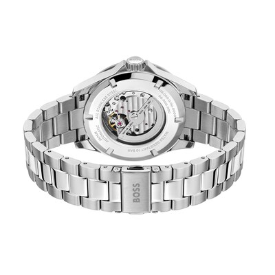 Men's Hugo Boss Troper Automatic Watch with Black Dial (Model: 1514202)